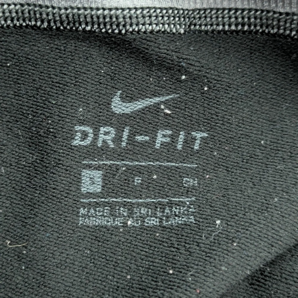 Nike Dri Fit Black Athletic Shirt Small